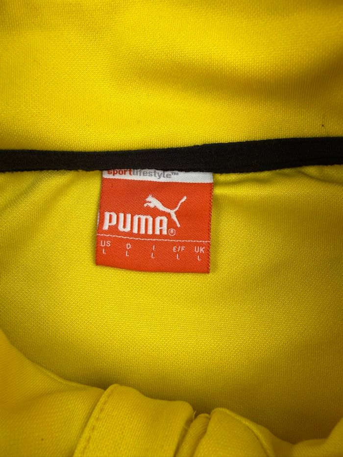 Quart Zip Jaune Football BVB Dortmund L - photo numéro 4