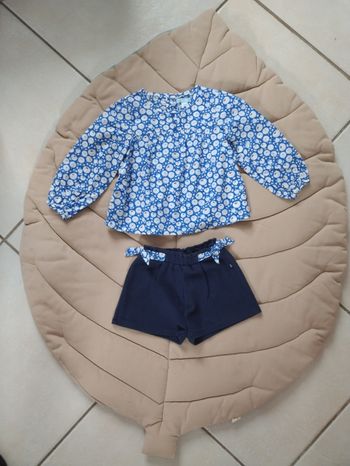 Ensemble bébé fille Okaïdi 23 mois