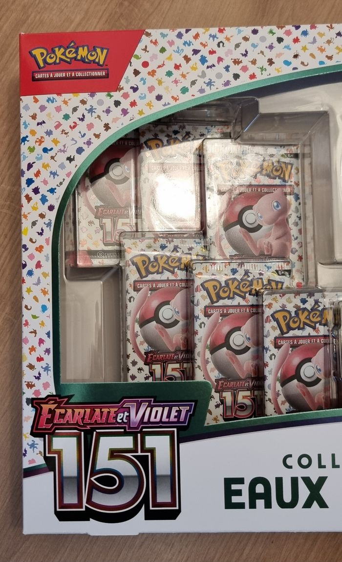 Pokemon écarlate et violet - EV3.5 - 151 - Eaux Florissantes - photo numéro 3