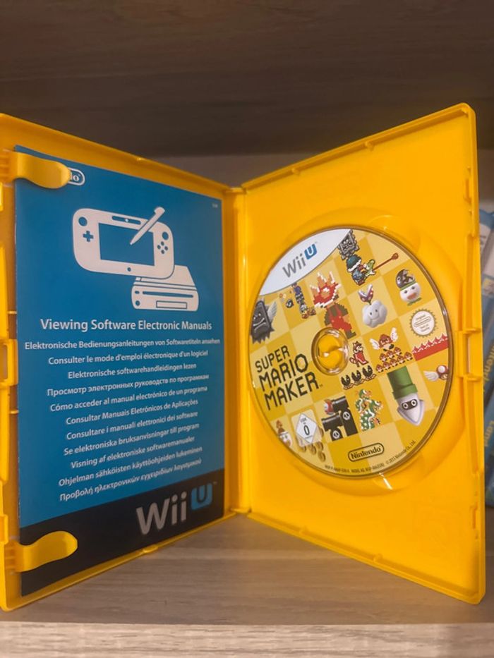 Super Mario maker jeu Wii u - photo numéro 2