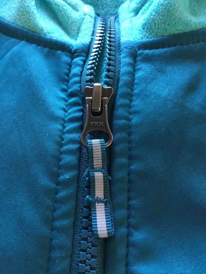 Veste polaire à capuche pour enfant Columbia turquoise taille L (14/16) 062 - photo numéro 6