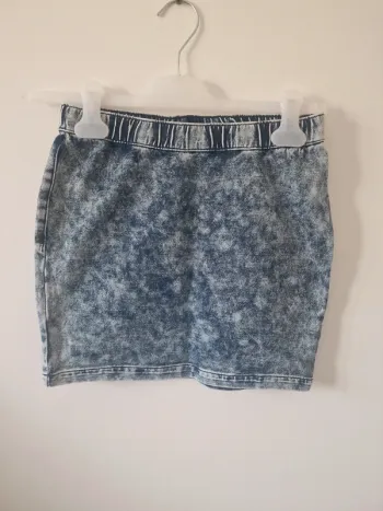 Jupe effet délavée
