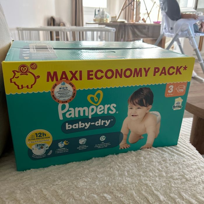 Pampers baby dry taille 3