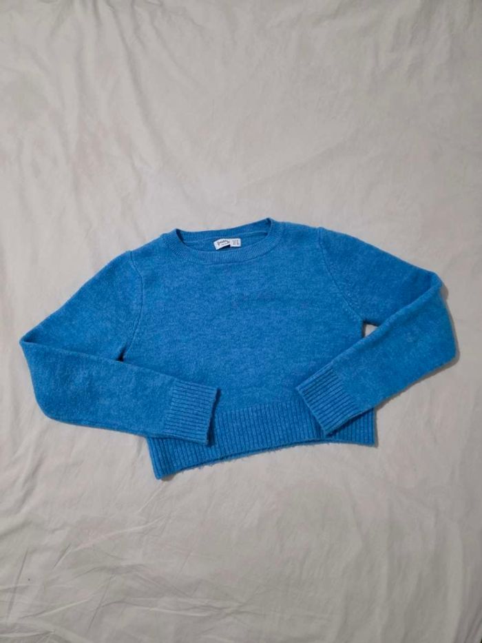 Pull bleu Stradivarius