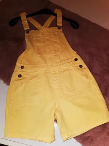 Salopette 10 ans jaune
