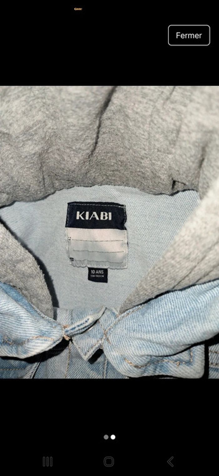 Veste jean garçon - photo numéro 2