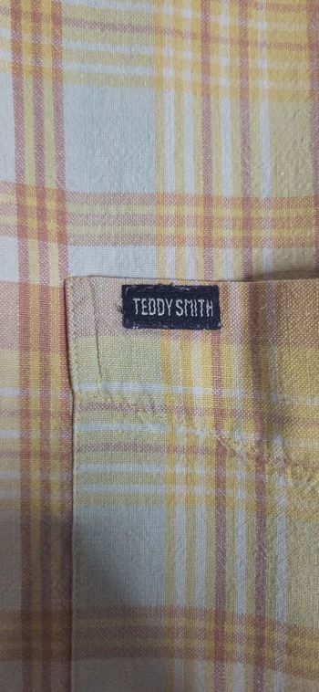 TEDDY SMITH – Chemise Carreaux 100% Coton – Taille M – Style Casual US