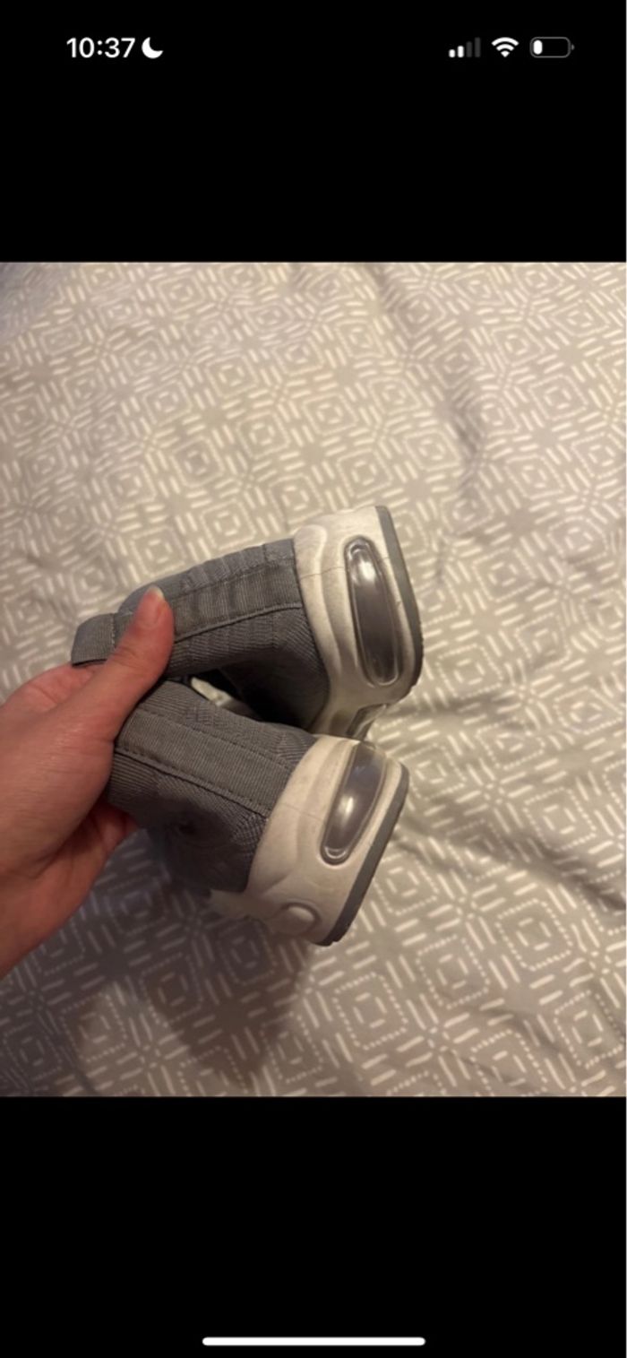 chaussures grises, taille 37 - photo numéro 3