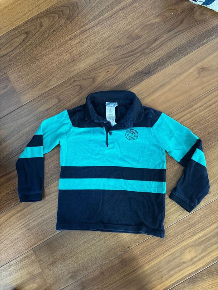 Garcon polo manches longues Jacadi, six ans