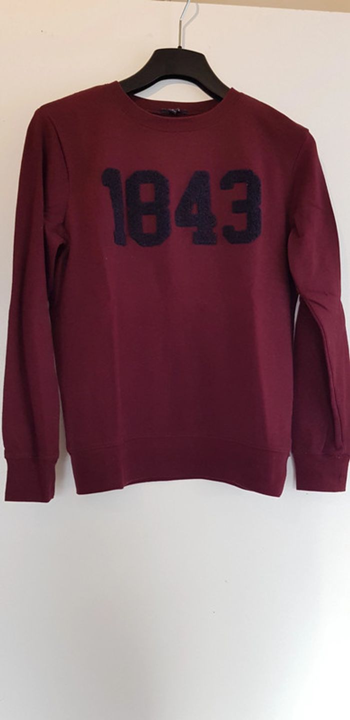 Sweat léger Bordeaux - photo numéro 3