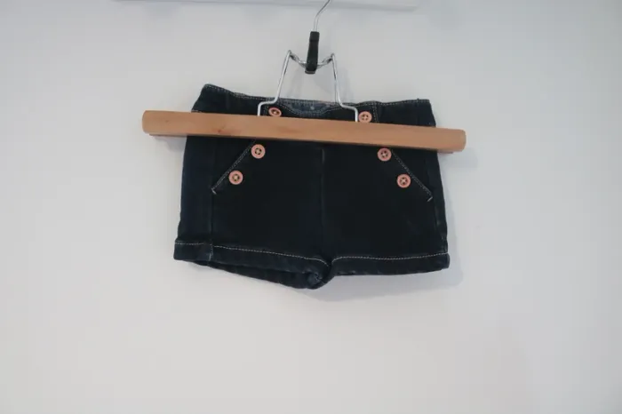 Ensemble blouse Mes petits cailloux et short Tape à l'oeil 6 mois - photo numéro 2