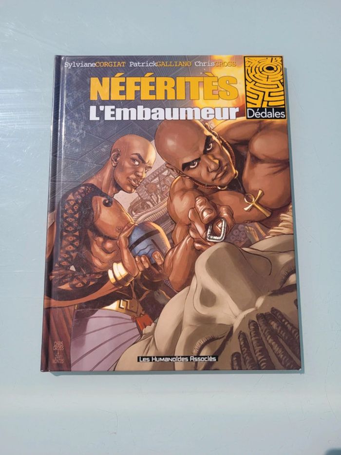 BD Néféritès, tome 1 , EO avec Ex-libris, collection Dédales