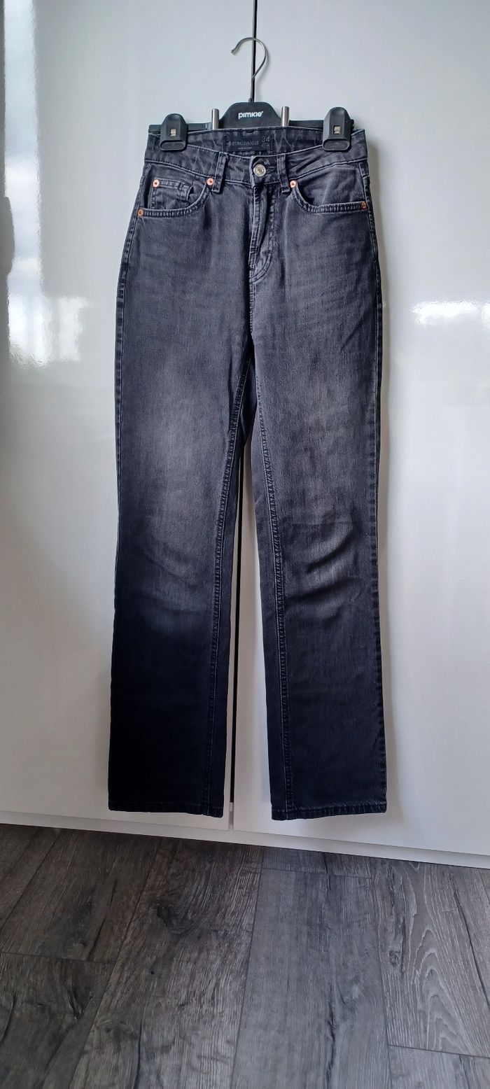 Pantalon jeans femme taille xs stradivarius - photo numéro 2