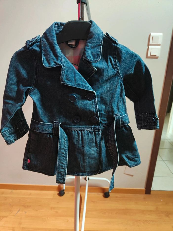 Veste en jean obaïbi 12 mois