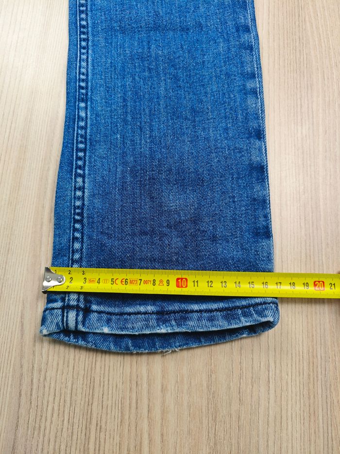 Jeans Hugo boss label vert taille 44 fr bleu vintage - photo numéro 9