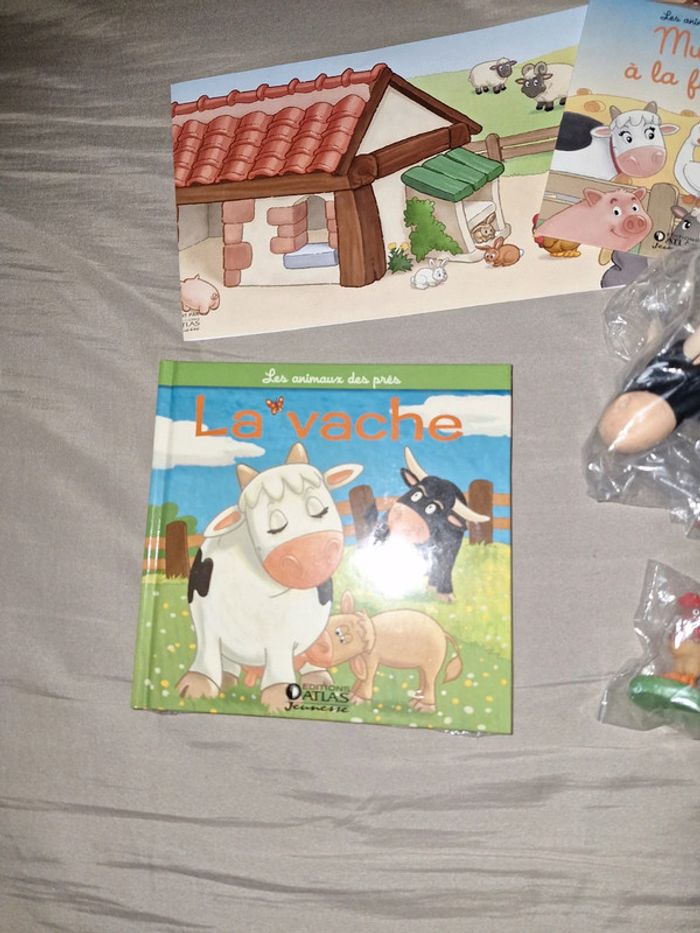 Figurines animaux + livres + CD - photo numéro 2