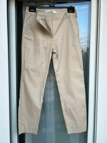 Pantalon costume beige 7/8