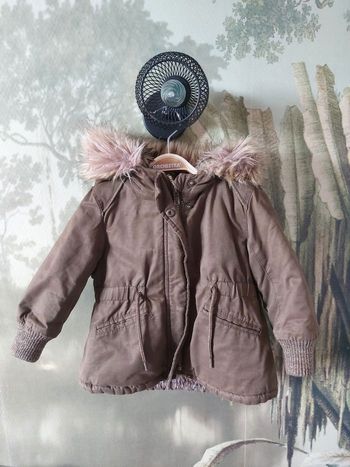 Blouson fourrure 24 mois