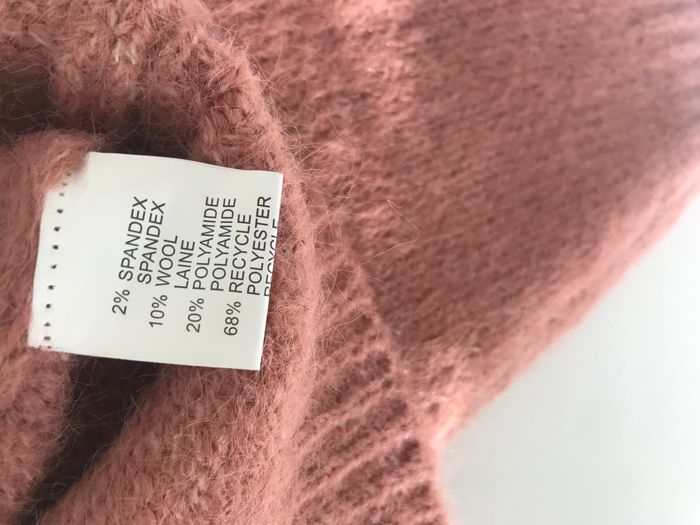 Gilet / cardigan Douce Terracotta/ Rouille ( rose poudre ) - photo numéro 2