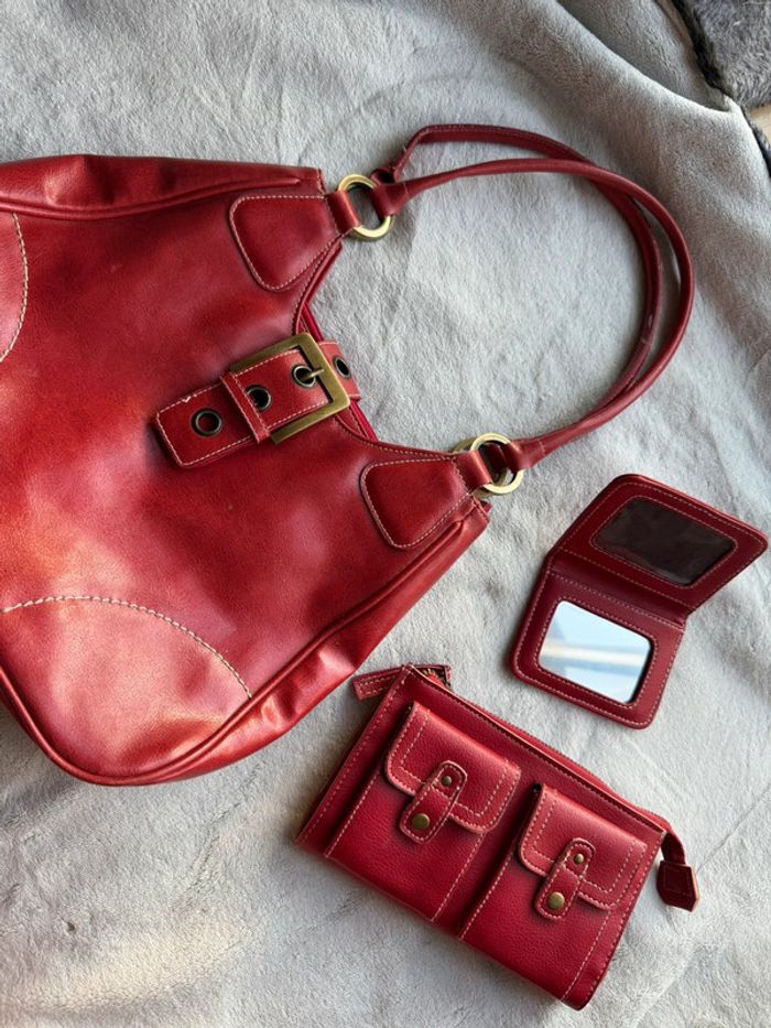 Ensemble sac à main + porte monnaie - photo numéro 2