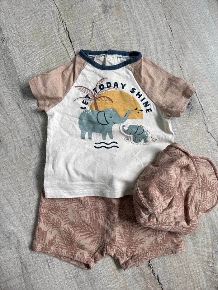 Ensemble confortable éléphant