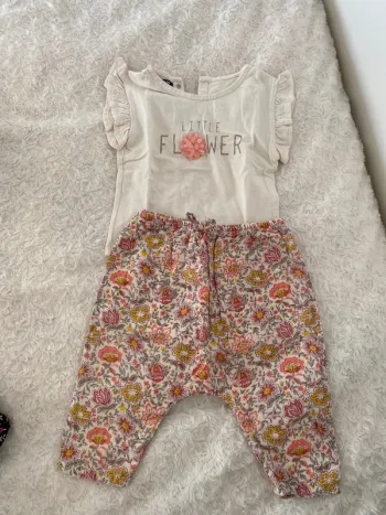 Ensemble fille 9 mois été