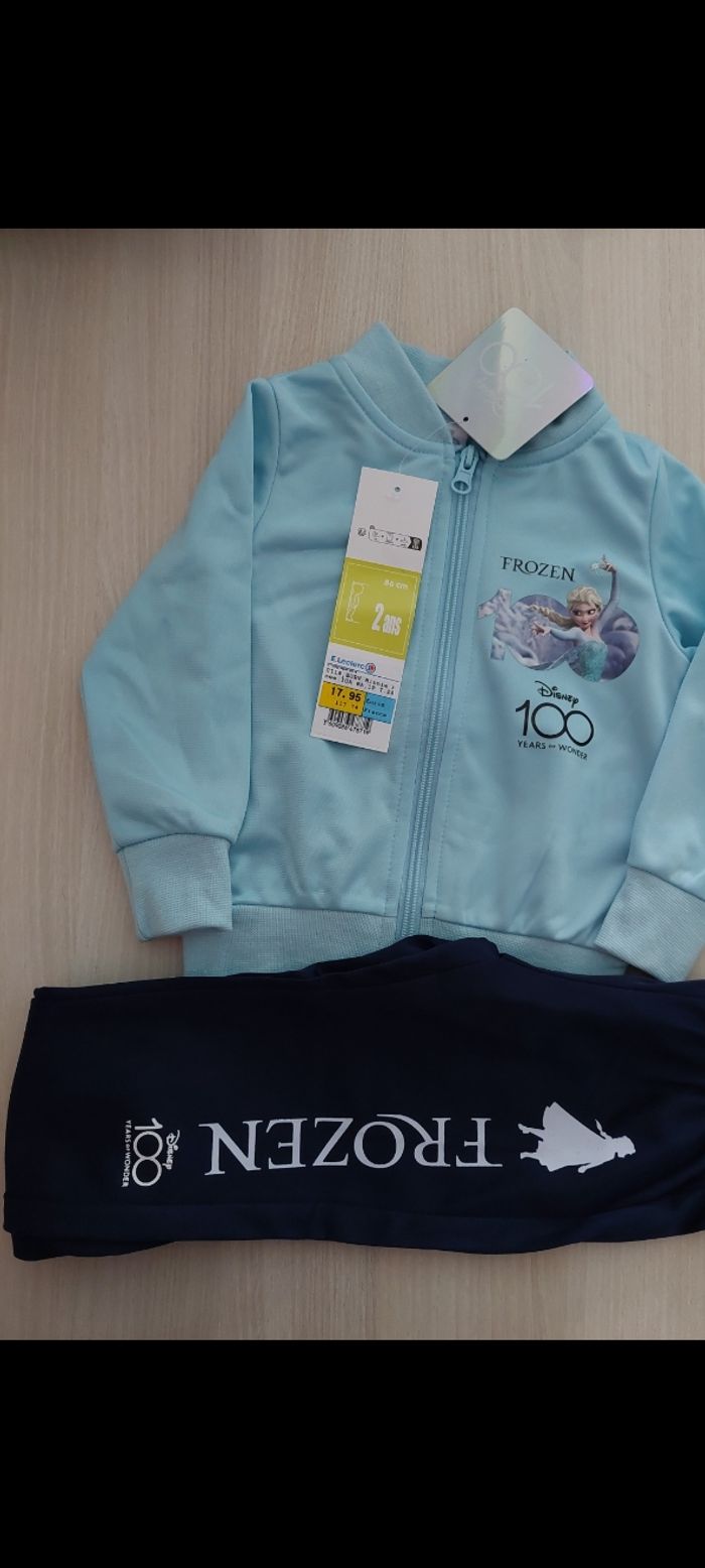 Jogging léger reine des neiges fille 24mois