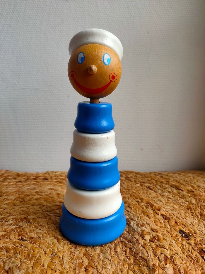 Jeu d'empilement marin - Janod Vintage