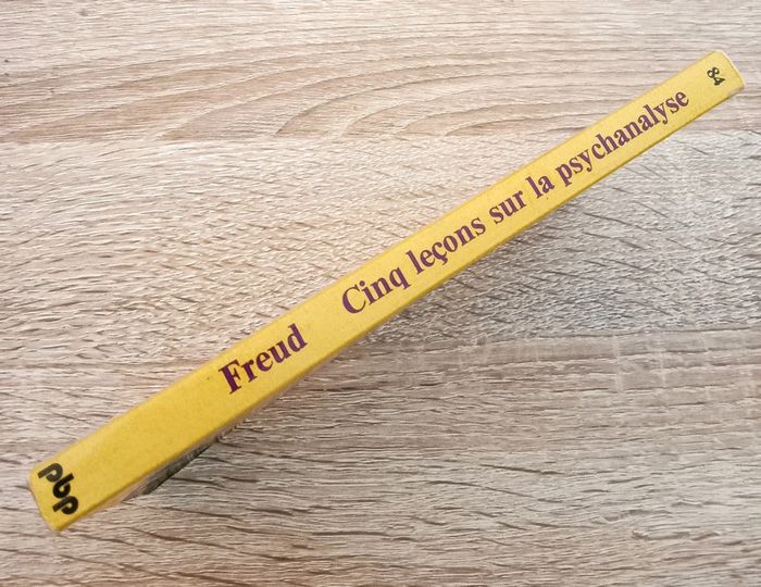 Freud 📚 Cinq leçons sur la psychanalyse - photo numéro 3