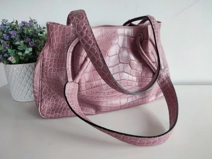 Sac à main Le Tanneur Lila Croco - photo numéro 13
