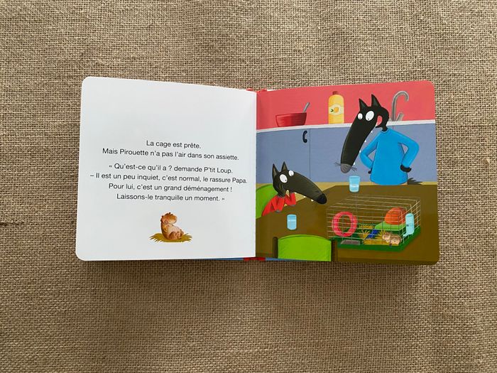 Livre p'tit loup a un animal de compagnie Auzou - photo numéro 8
