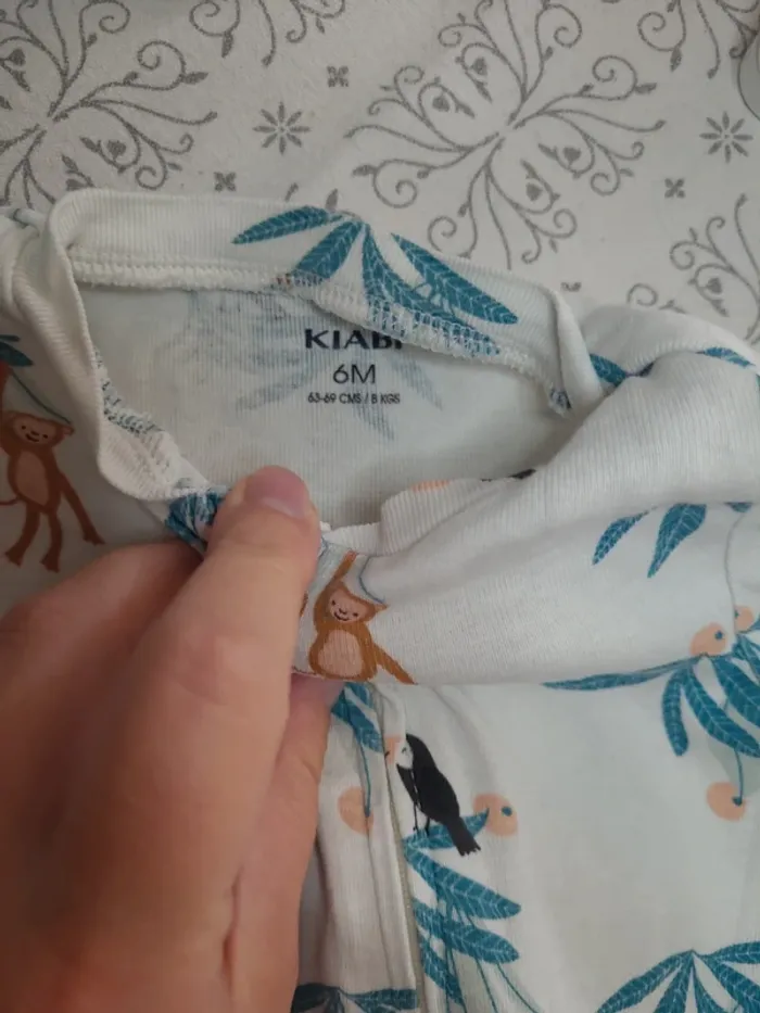 👶Pyjama fin 6mois 63-69cm👶 - photo numéro 2