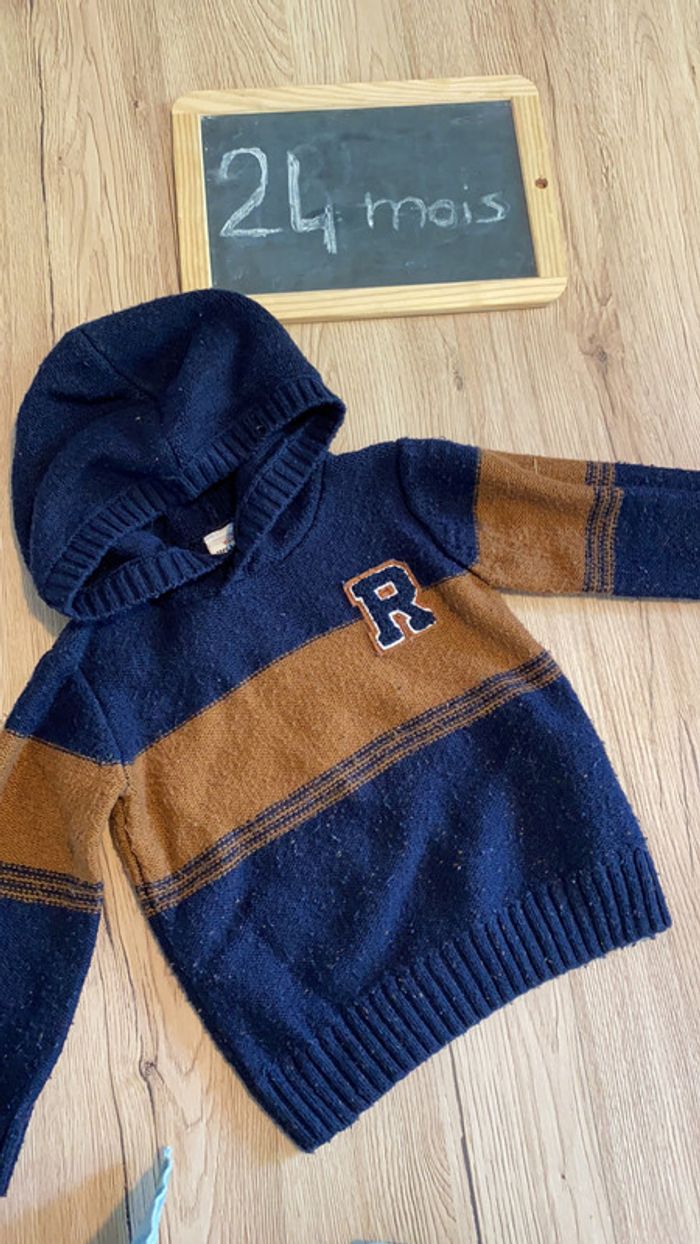 Pull à capuche