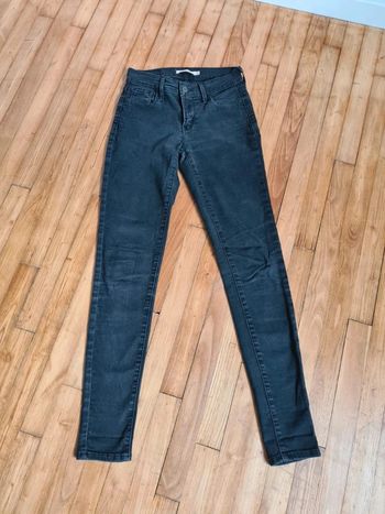 Jean's Levi's noir super Skinny w.26