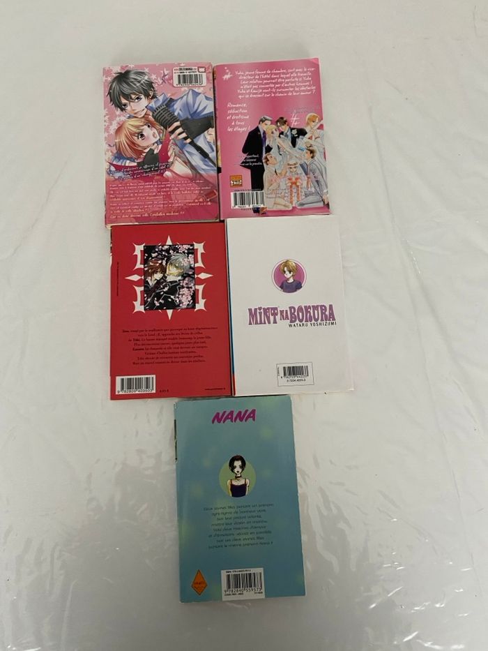 Lot de 5 Mangas Shojo thème culte - photo numéro 3