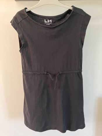 Robe noire La halle 6 ans