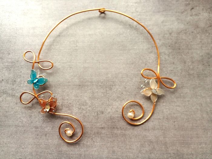 Collier métal doré