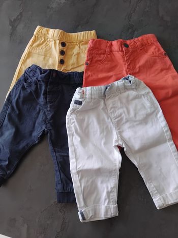 Lot pantalon garçon 9 mois