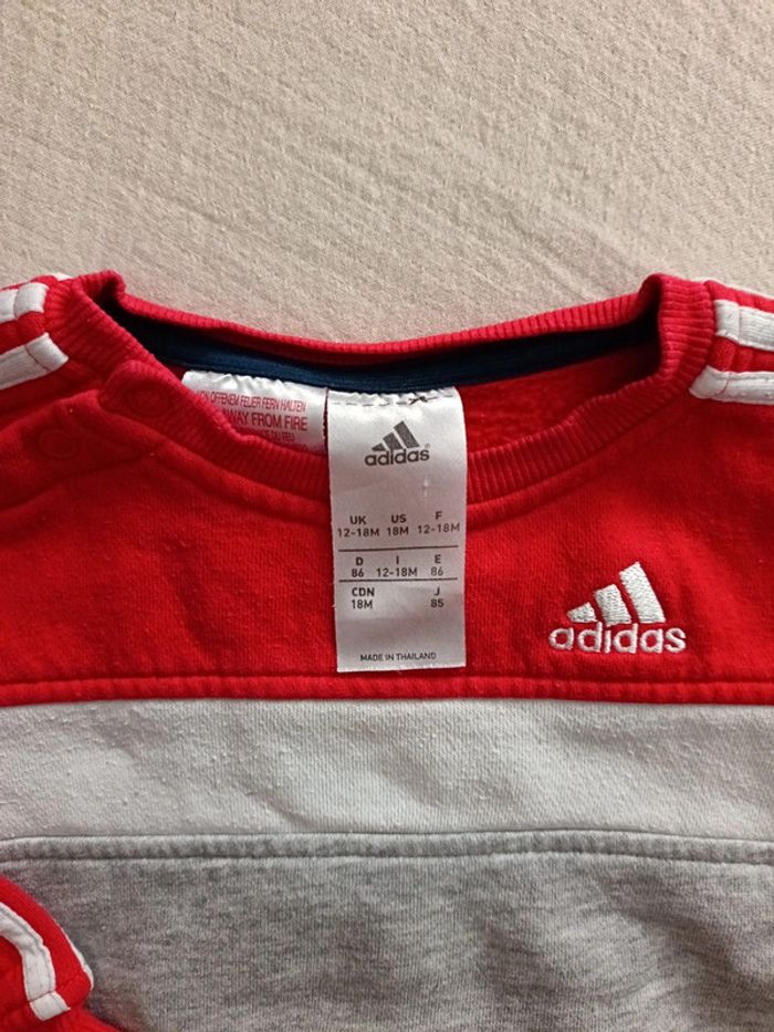 Survêtement addidas 12-18 mois - photo numéro 3