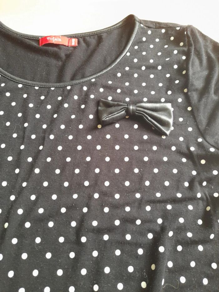 T-shirt à pois - photo numéro 3