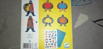 8 invitations djeco super héros