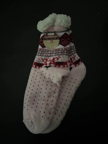 Chaussettes molletonnés Noël