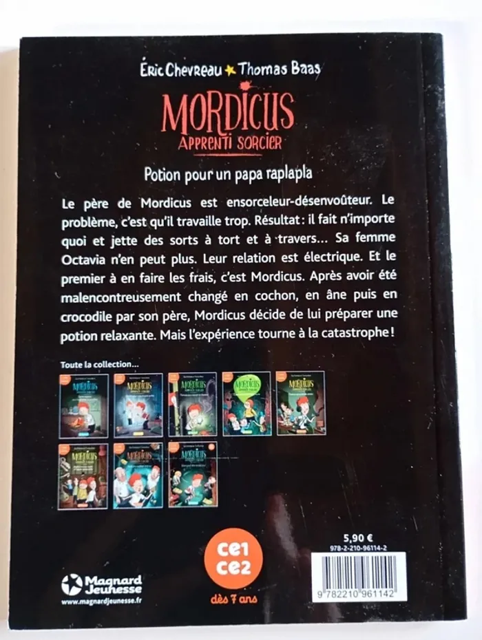 Mordicus, apprenti sorcier 1 : Potion pour un papa raplapla - photo numéro 2