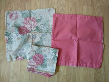 3 housses de coussin