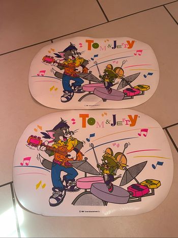 Settable dessous assiette vintage tom&jerry