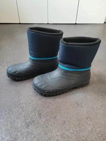 Bottes neige ski chaude hiver decathlon taille 34 taille 35
