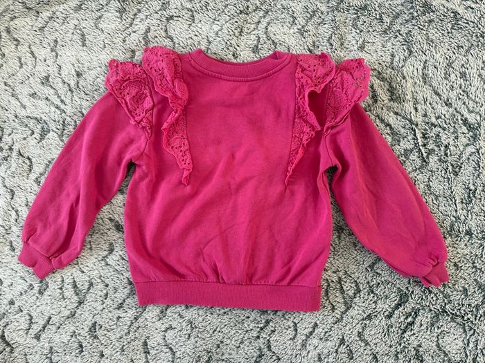 Pull rose H&M - taille 6/8 ans - photo numéro 4