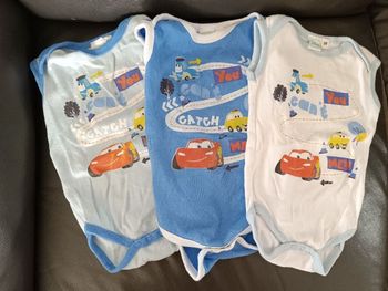 Lot 3 body sans manche cars