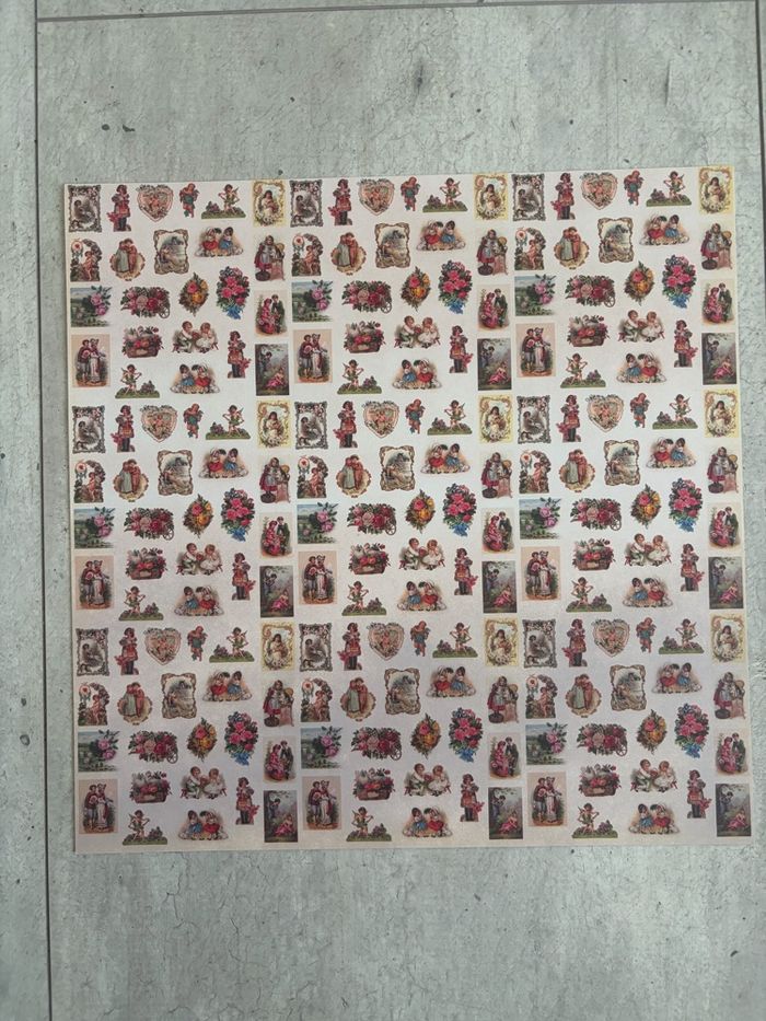 Lot de feuilles pour scrapbooking lot 6 - photo numéro 7