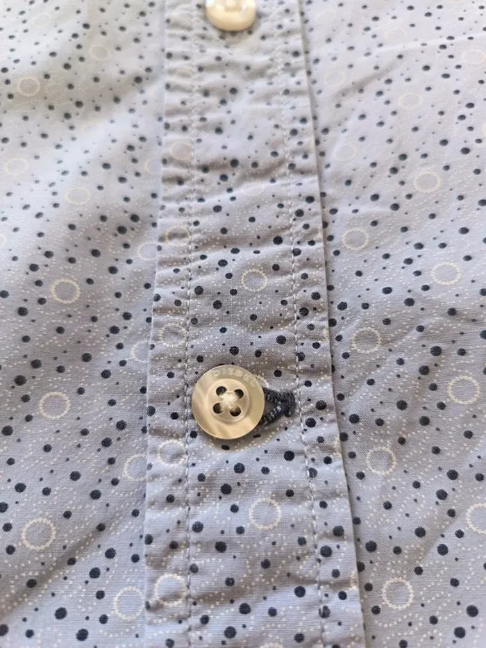 Chemise diesel bleu femme taille L - photo numéro 6